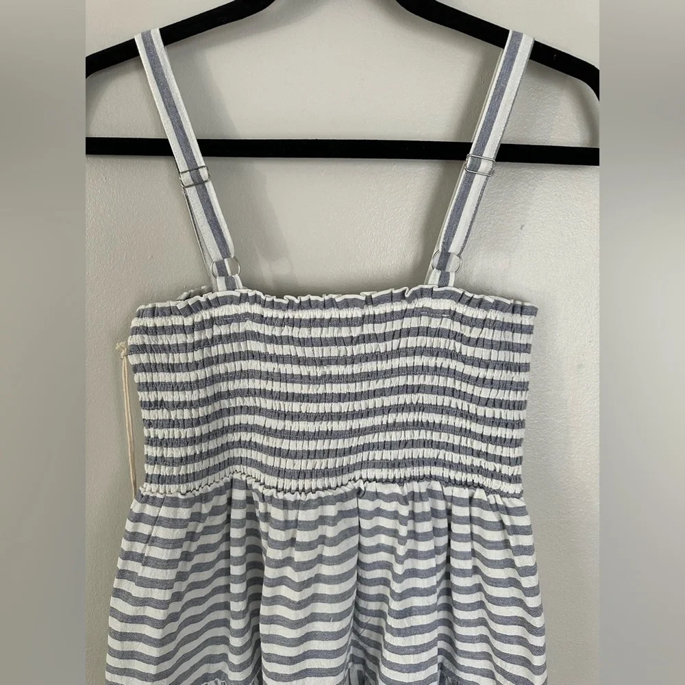 Urban Outfitters Lumiere Woven Blue/ White Stripe Dress. New with tag - Picture 5 of 11